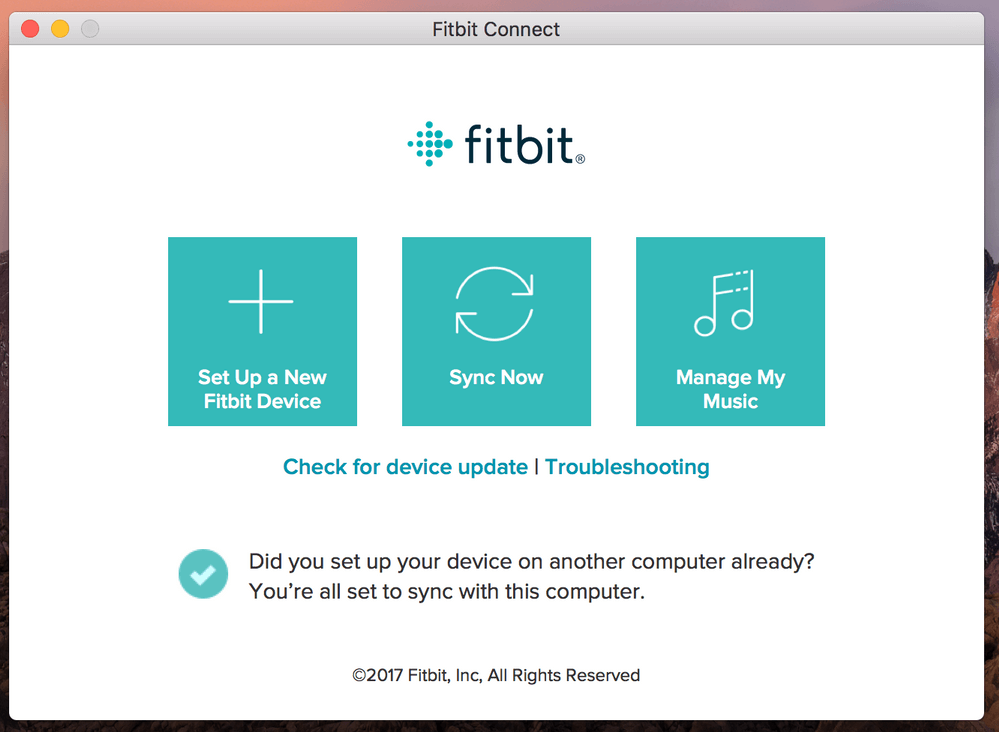 How To Download Fitbit Connect On Mac